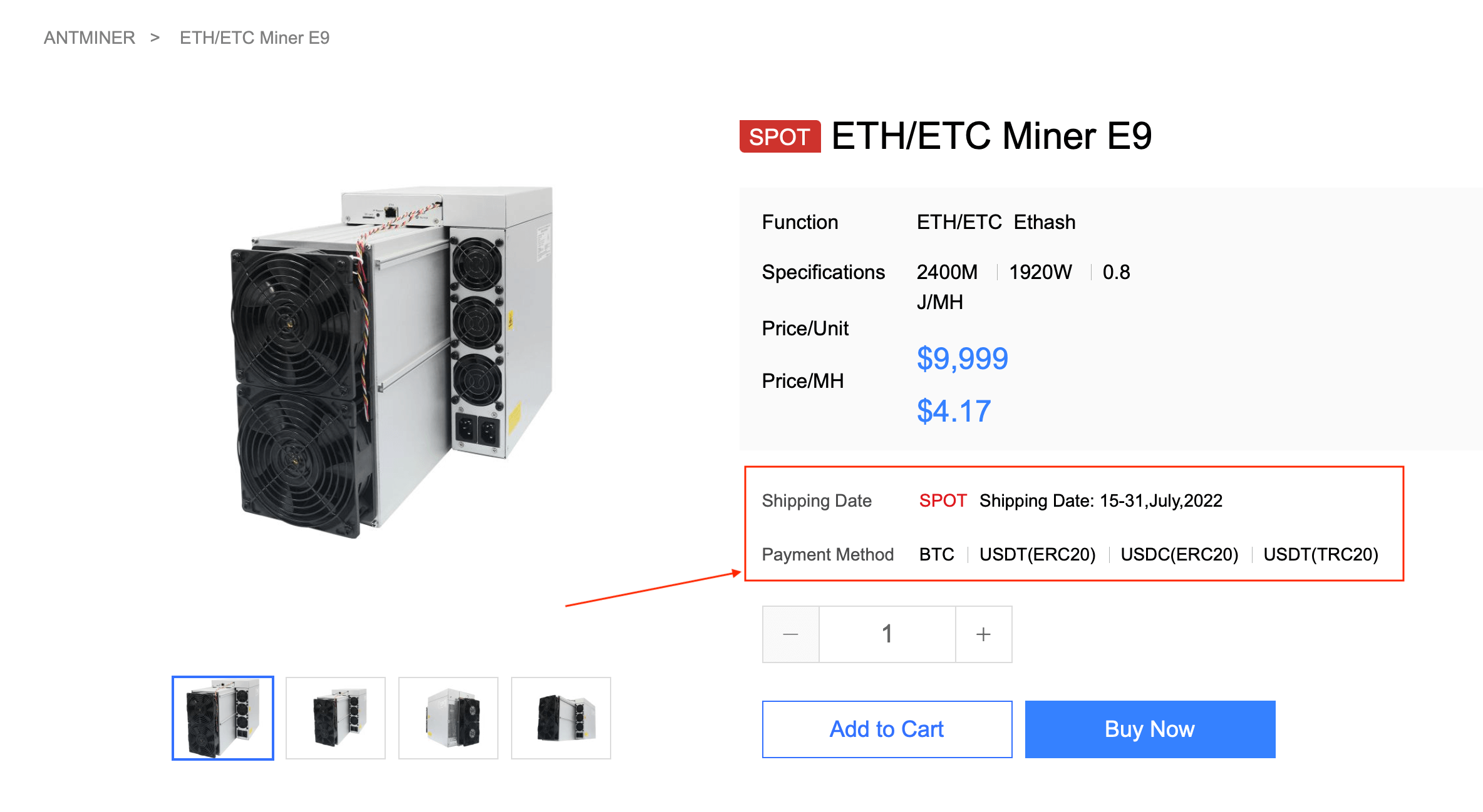 Antminer E9